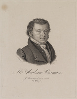 PP 0156
<br/>
Portret van Abraham Boxman
<br/>
<em>Velijn, Philippus (1787-1836)</em>